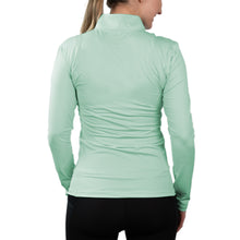 Load image into Gallery viewer, WOMEN&#39;S QUARTER ZIP LONG SLEEVE SHIRT (OPTIONS)
