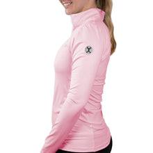 Load image into Gallery viewer, WOMEN&#39;S QUARTER ZIP LONG SLEEVE SHIRT (OPTIONS)